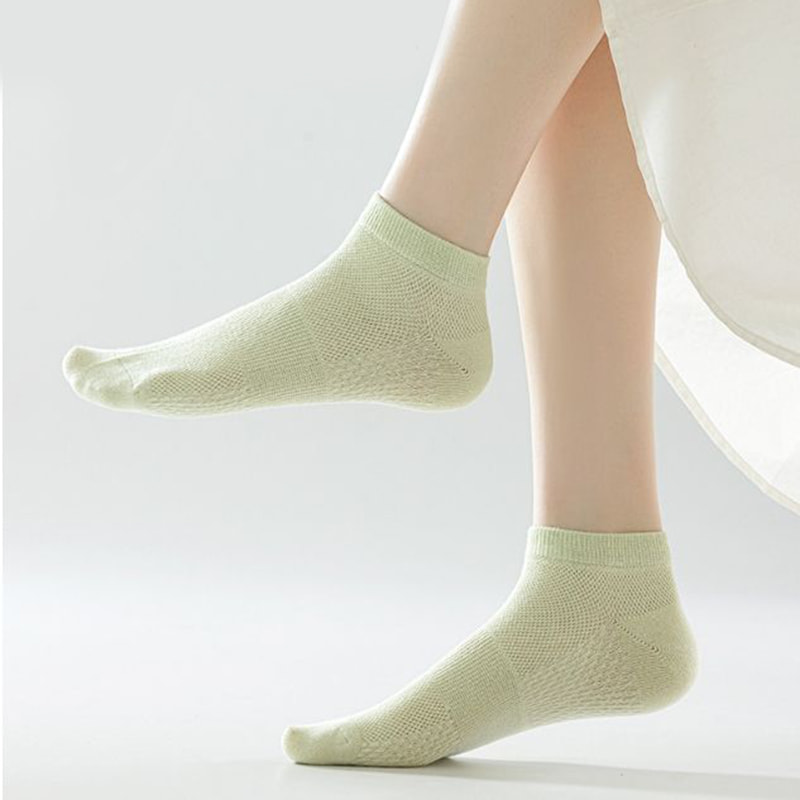 Ai Cao Aromatherapy Gift Box Women's Mesh Short Socks